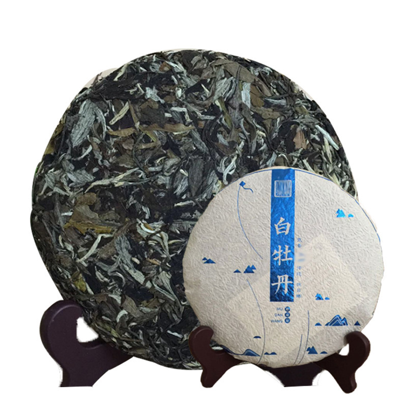 陈年日晒福鼎的白茶白牡丹白茶饼高山白牡丹茶饼350g直供
