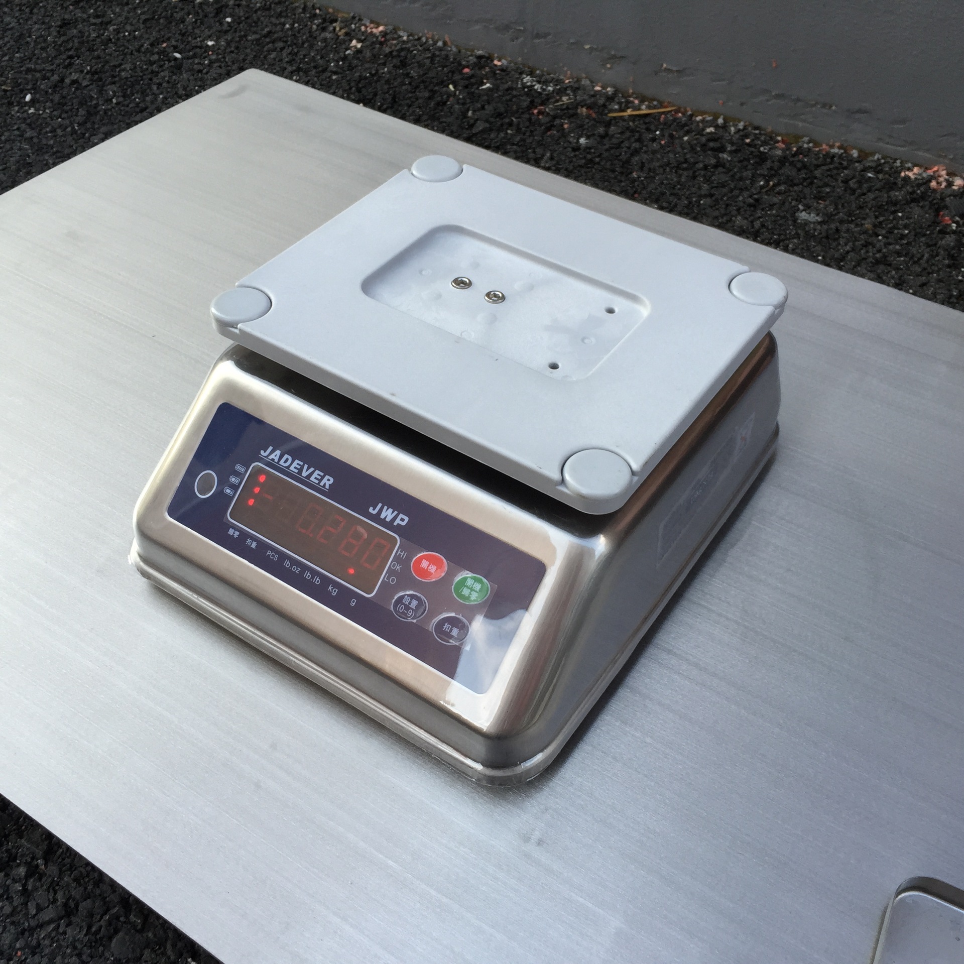 重庆3kg不锈钢电子桌秤 6公斤食品案秤价格 15kg不锈钢防腐蚀桌称