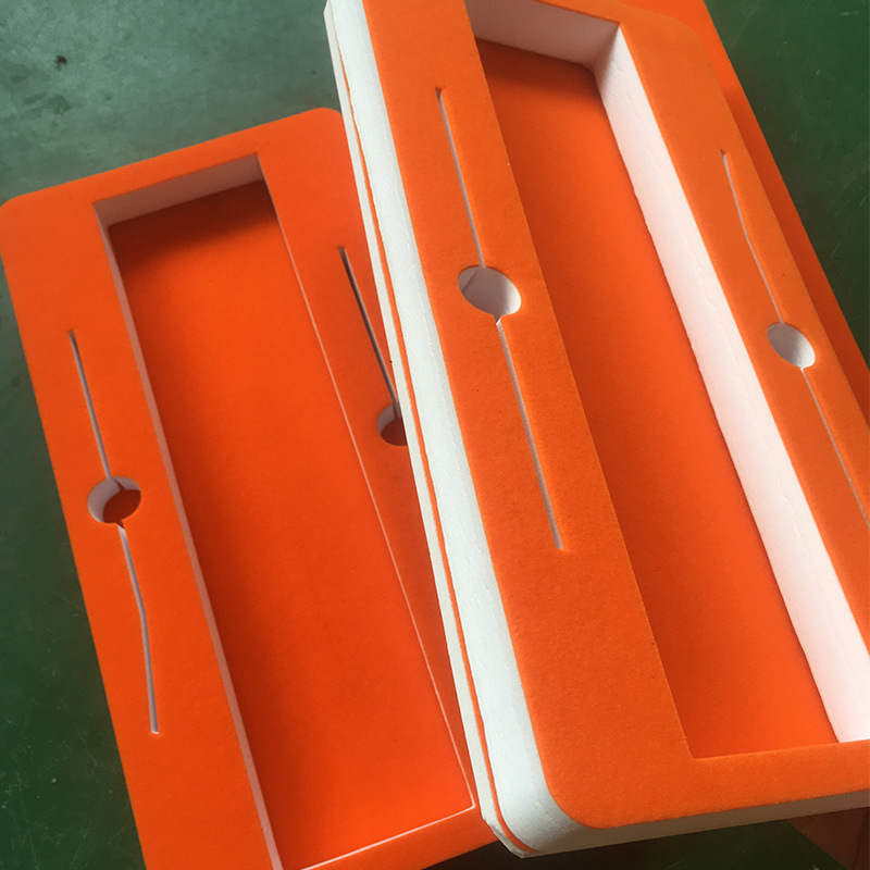 厂家定制eva植绒内衬 冲型eva内托 工具箱化妆品内衬仪表仪器内衬