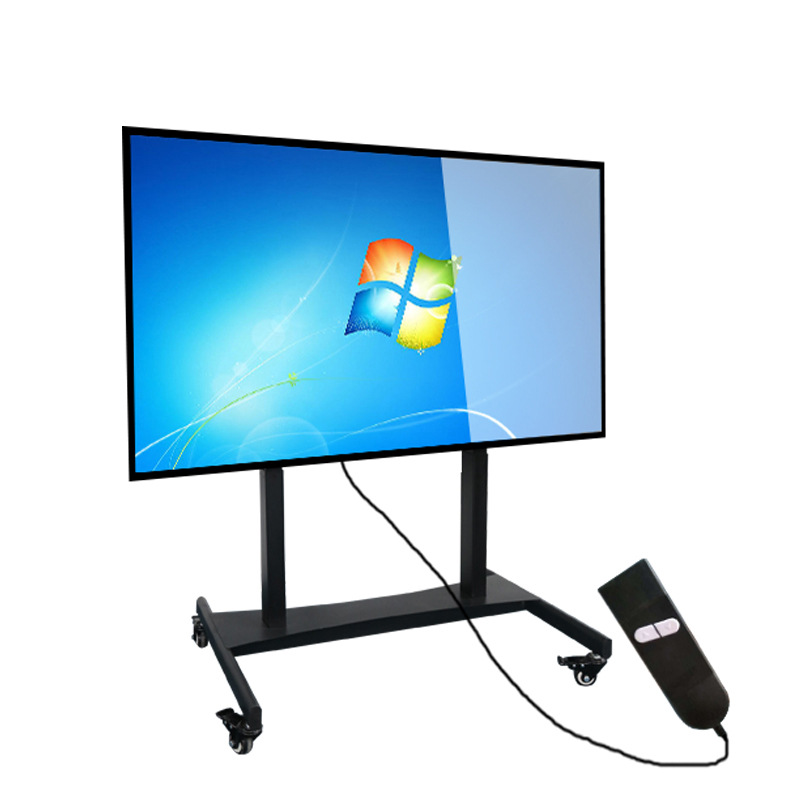 美刚批发 电视支架落地 电视升降器 立式 触摸屏电动升降移动支架