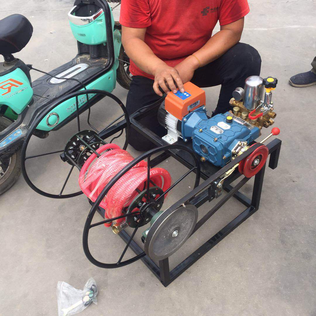 农用大功率电动打药机 自动缠管打药机 高射远程打药机