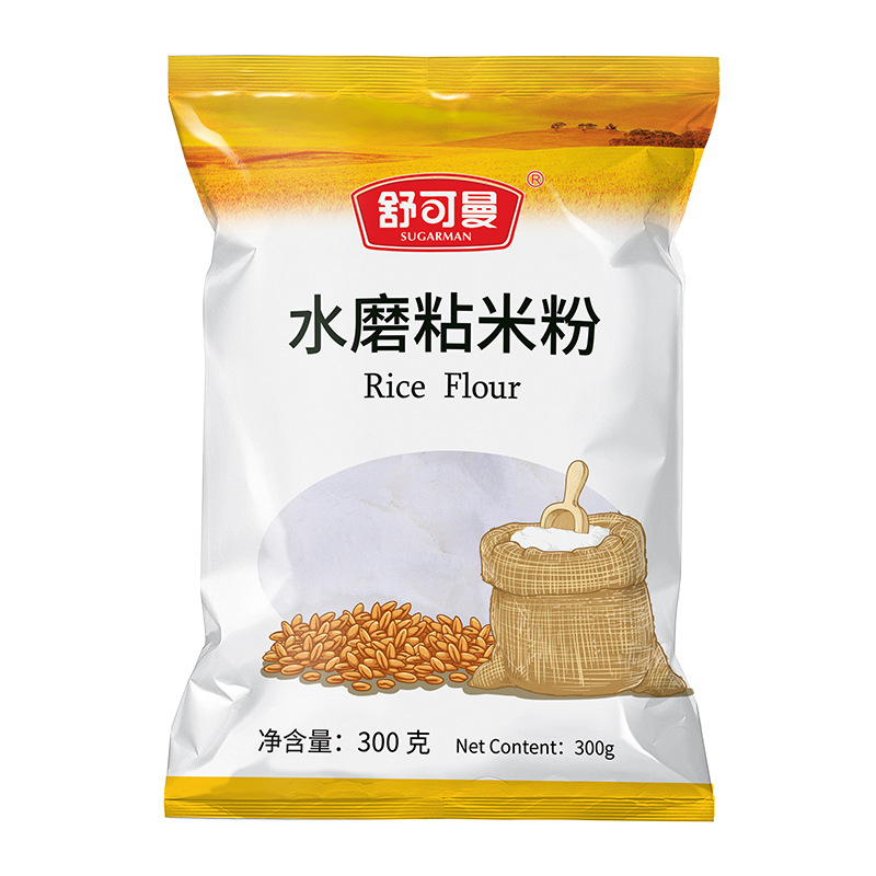 舒可曼水磨粘米粉300克原包装 烘焙原料