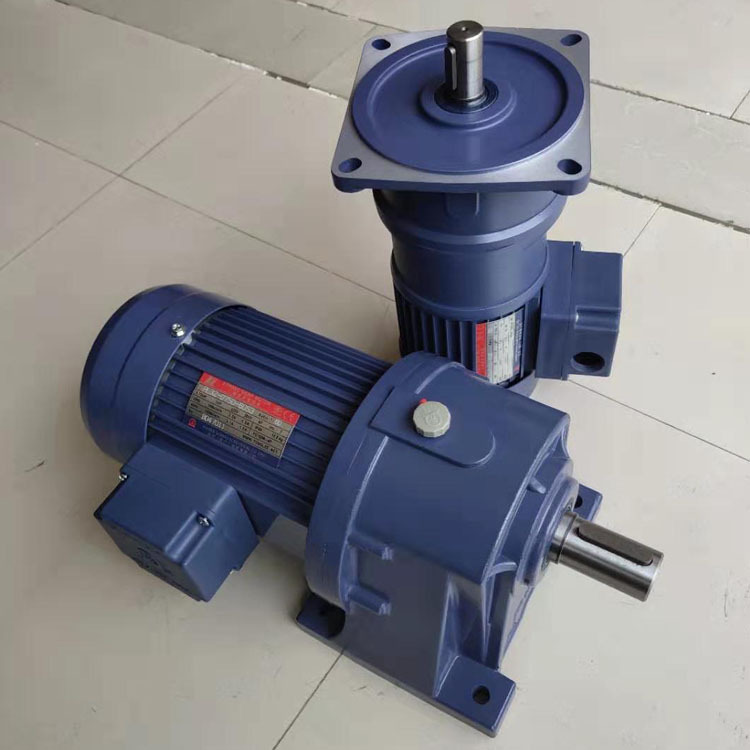 台湾东力电机单三相齿轮减速机1hp750卧式厦门马达0.75kw销售批发