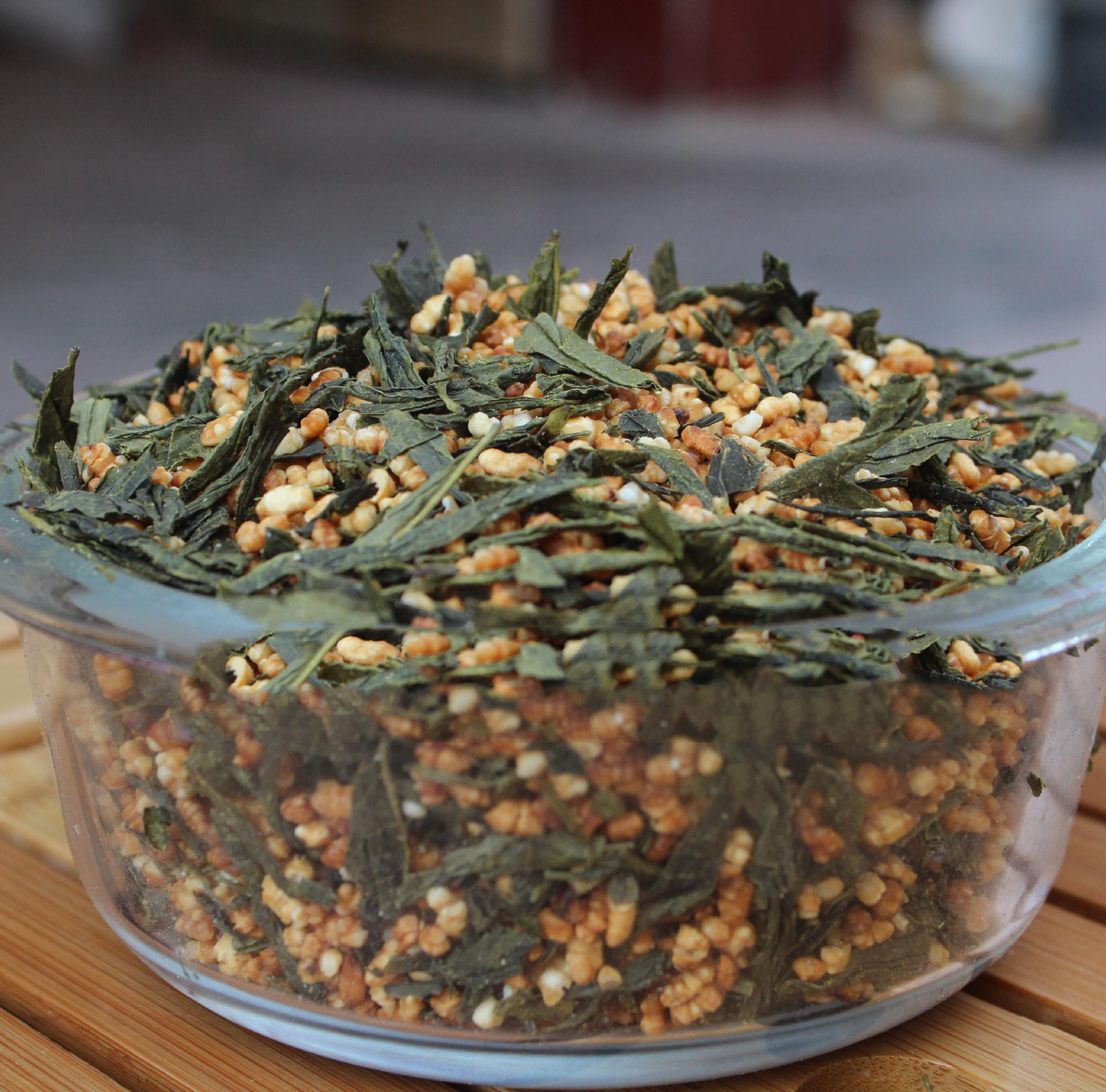 批发散装玄米茶 蒸青绿茶 初级农产品 散装