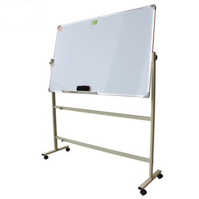 100*200白板双面写字挂式可移动支架式办公教学磁性板黑板 西安