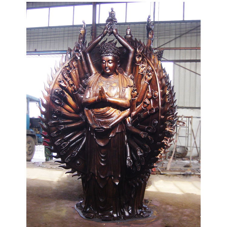 批发观音佛像 青铜观音佛像 铜雕观音菩萨 铜佛像观音 铜像厂家