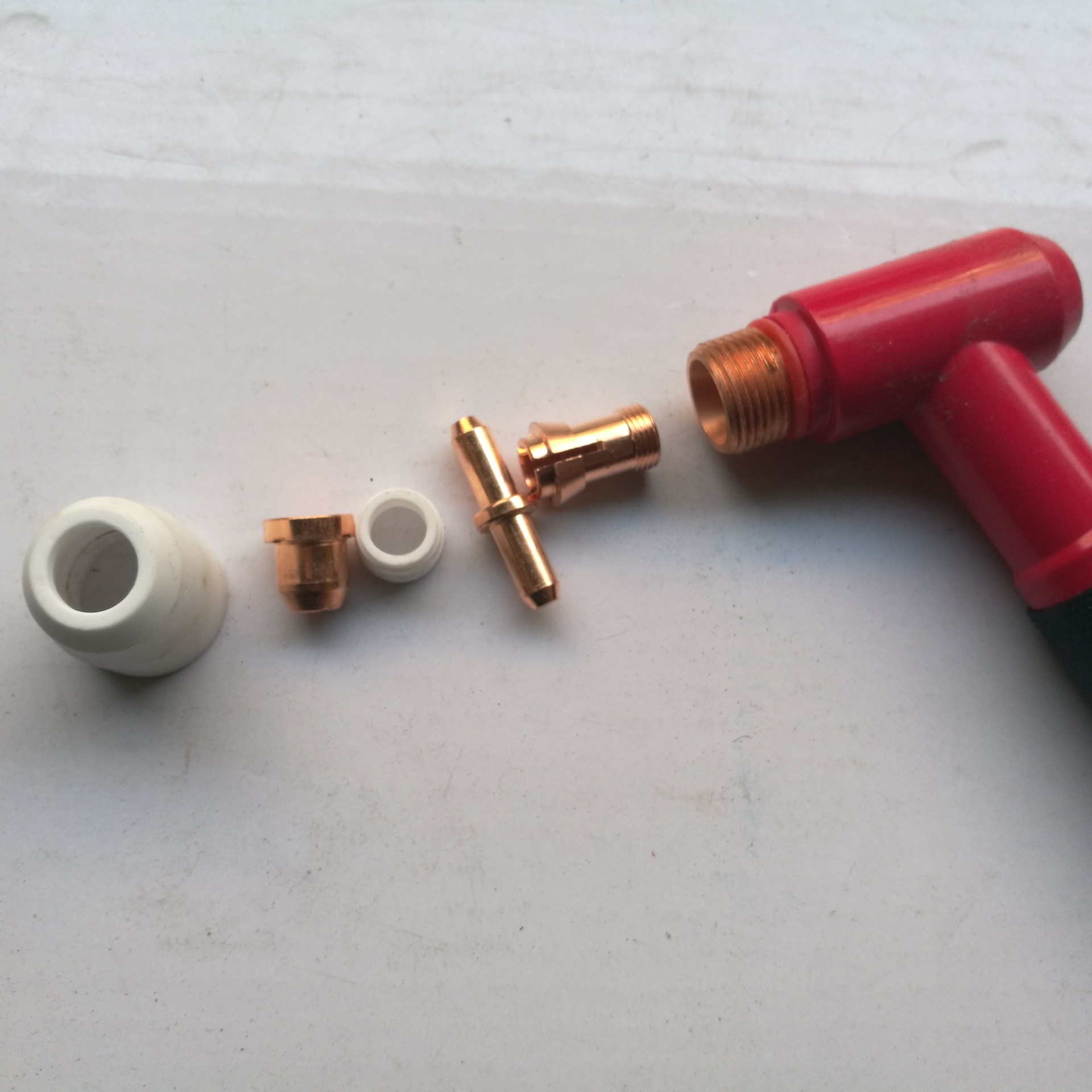 厂价低价批发等离子切割机lgk-80配件枪把同昌80枪头黄/紫铜加重