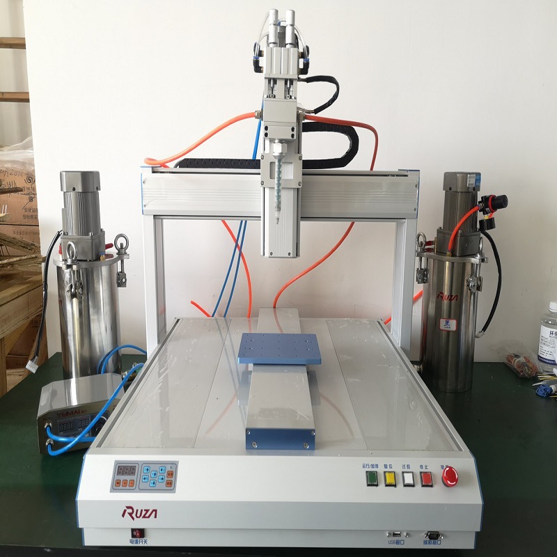 双组份灌胶机环氧树脂灌胶机桌面式带搅拌双液灌胶机注胶机