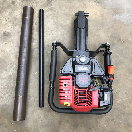 厂家货源便携式取土钻机 小型轻便土层勘探钻机 汽油动力取土钻机