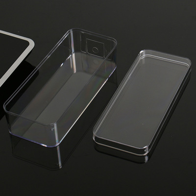 透明ps硬塑料盒定制 零食曲奇饼干盒 长方形年货食品包装盒ps定做