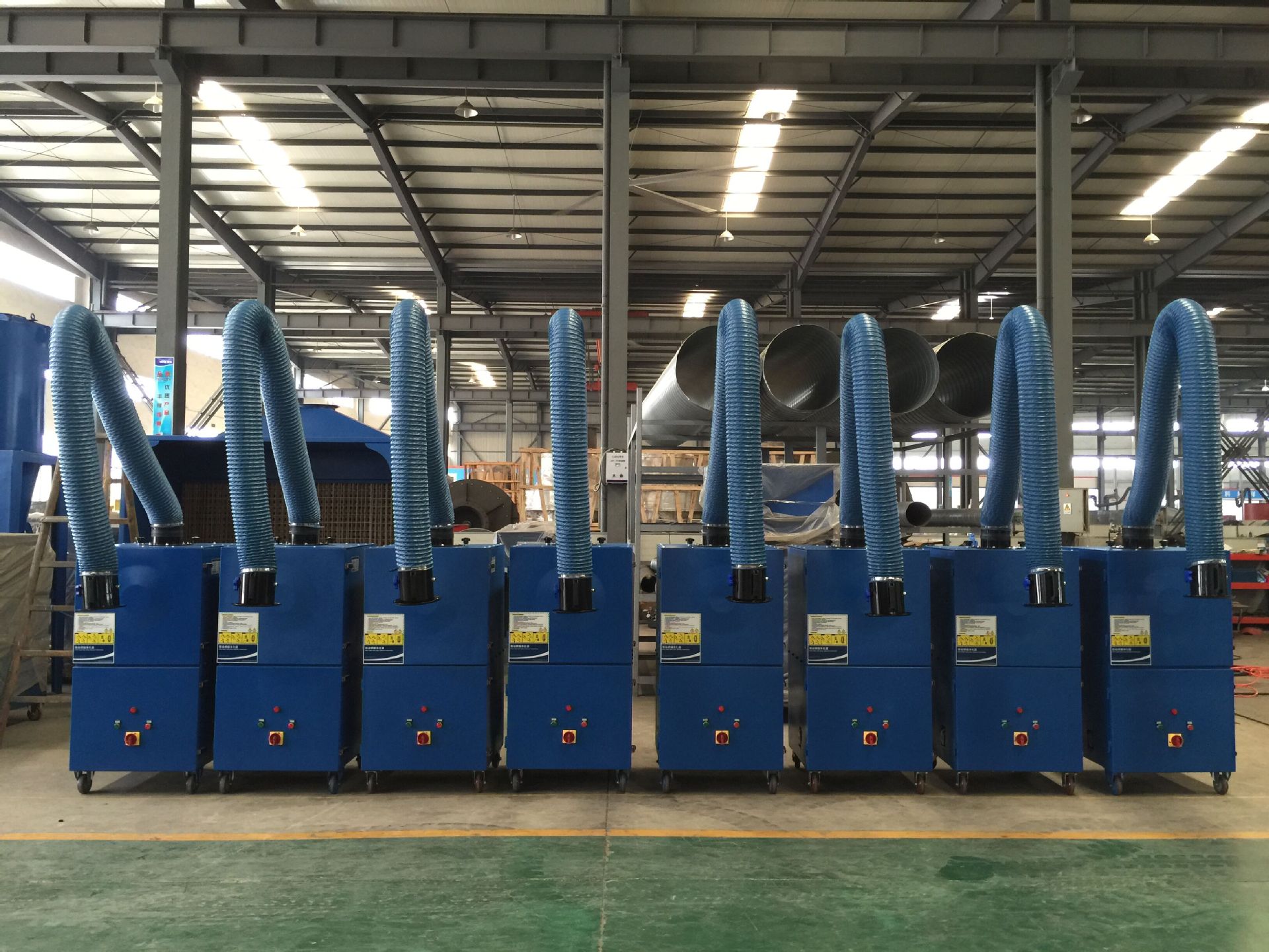 浙江宁波移动式焊烟净化器单机焊烟除尘器手工焊接烟尘收集器