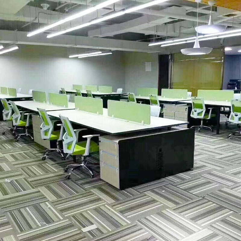 办公桌椅组合简约双人4人位创意办公家具员工工位办公室桌子-阿里巴巴