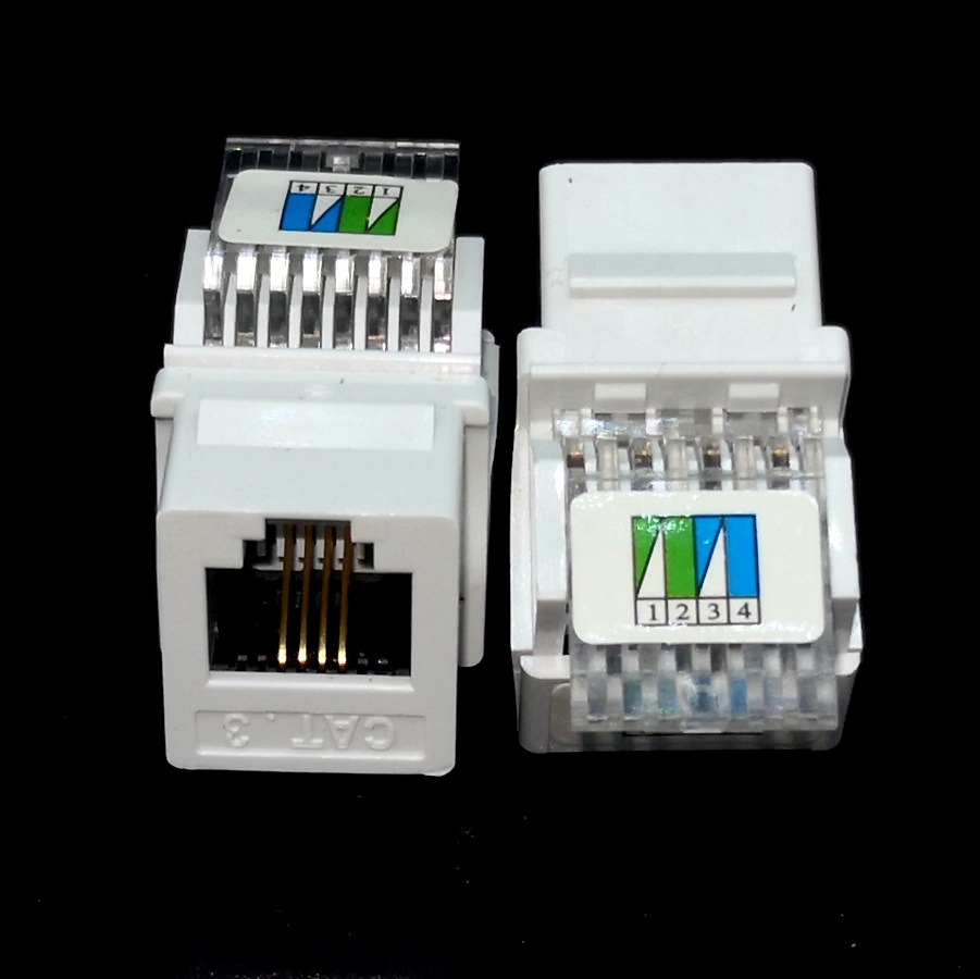 免打线电话四芯qg电话插座电话模块网络电话模块