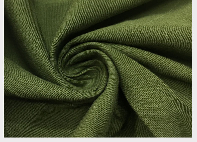 全棉砂洗加厚高密斜纹布 休闲裤装洗水棉布 春夏衬衫服装梭织布料