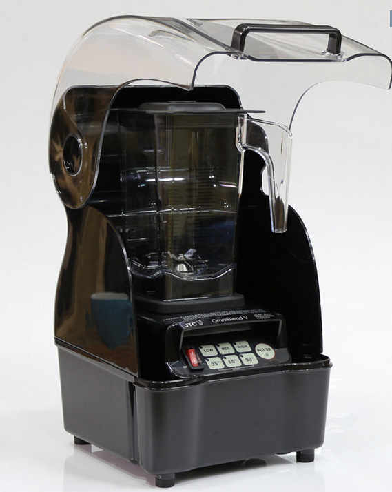 jtc tm-800aq静音沙冰机连隔音罩破壁料理机高速冰沙机