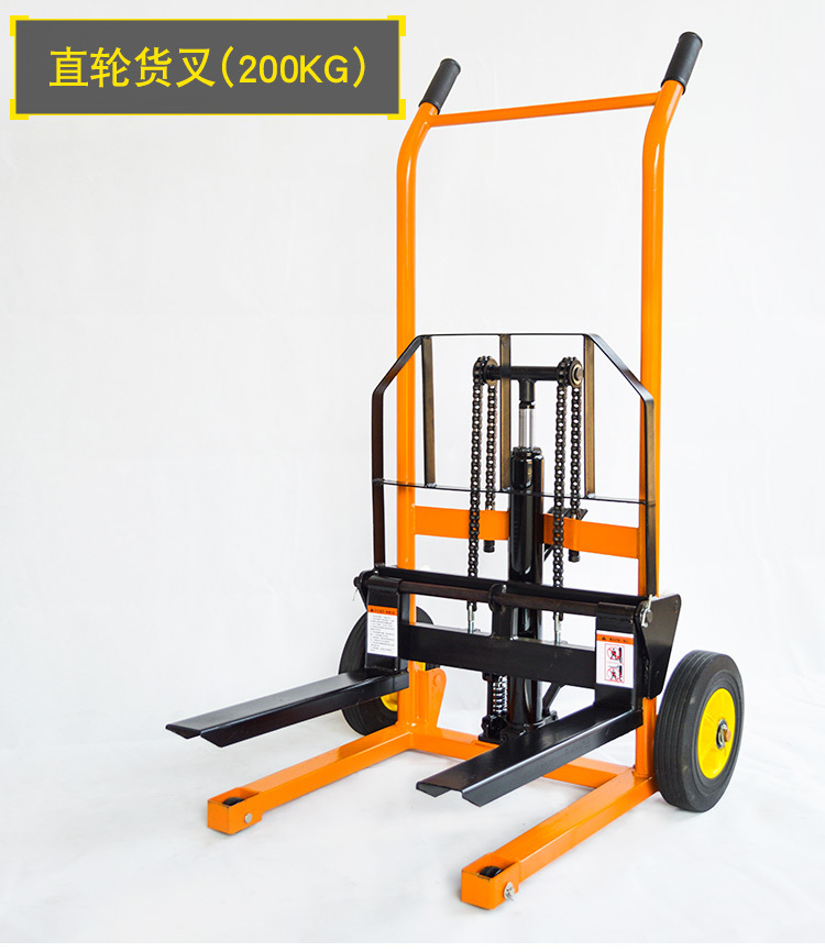 手动小型微型叉车家用升高堆高车液压搬运车堆垛车手推升降机