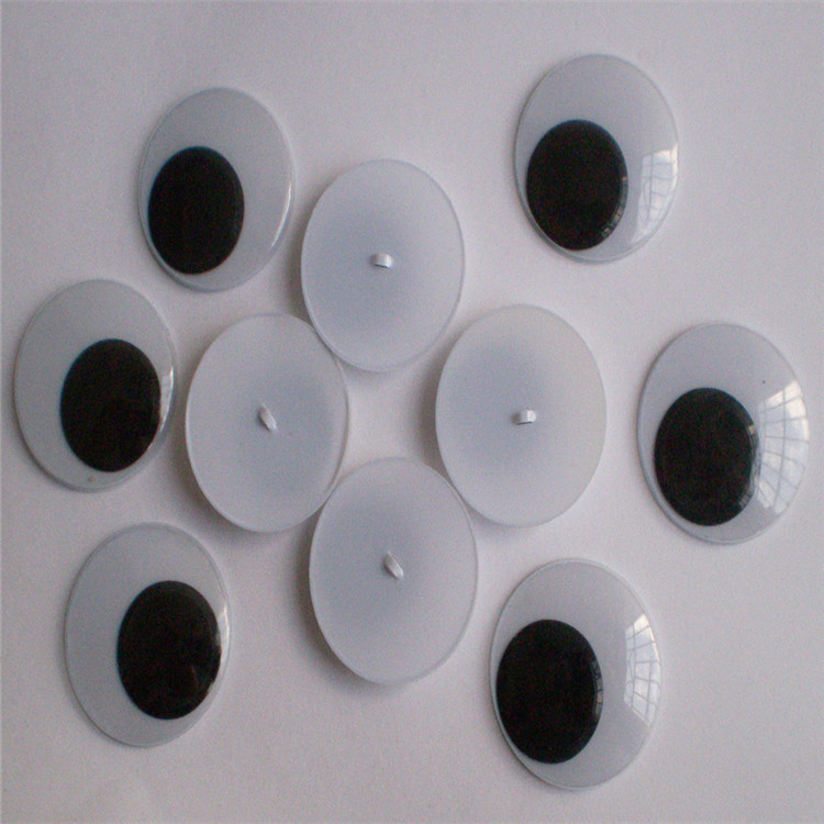 厂家批发背面缝扣15mm直径活动眼睛 可以手缝服装眼睛 纽扣眼睛