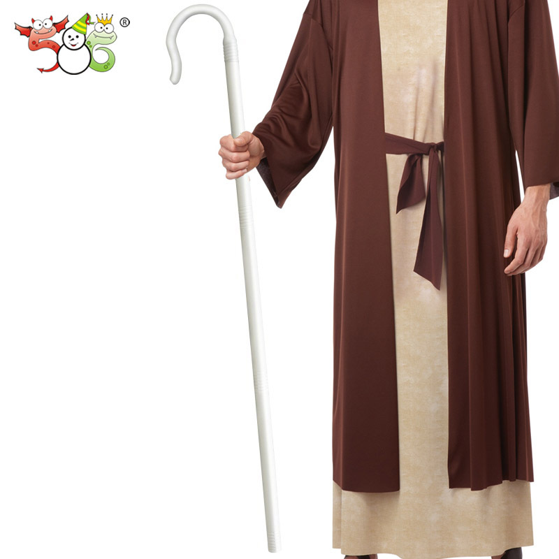 万圣节牧羊人魔法师手杖国王埃及权杖儿童表演道具金色国王权杖