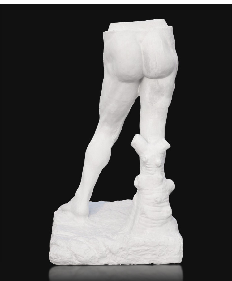 艺伯乐大卫全身石膏像1.95米 石膏雕塑素描教材石膏静物 雕塑展示