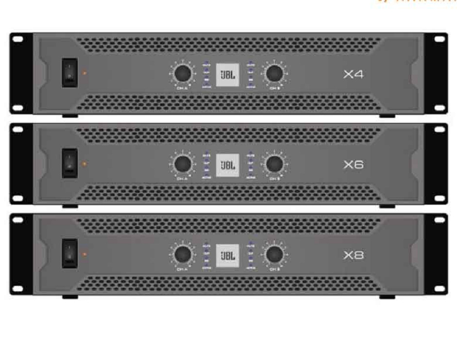 x8 纯后级功放功率放大器