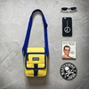 Europe and America street The single shoulder bag Tide brand hip-hop Retro small satchel Inclined shoulder bag male ins Disco bag messenger bag Europe and America street The single shoulder bag Tide brand hip-hop Retro small satchel Inclined shoulder bag male ins Disco bag messenger bag
