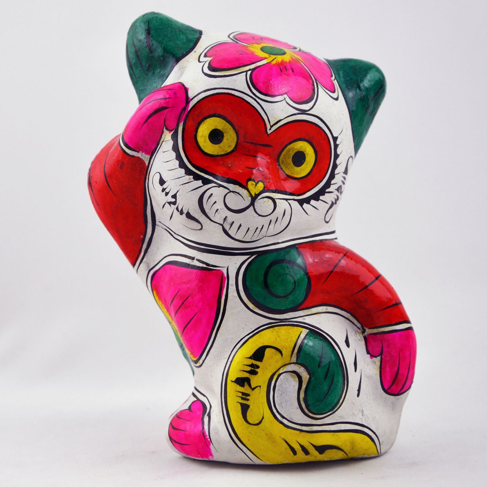 凤翔泥塑敬礼猴民间手工艺生肖猴节日促销礼物会议馈赠摆件礼品