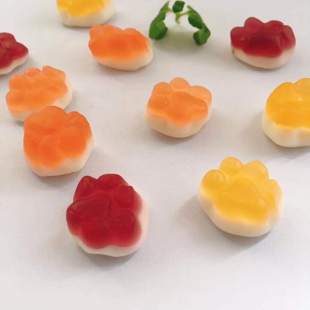 悠酷猫爪糖(葡萄味)(桃子味)(芒果味)单包3斤价