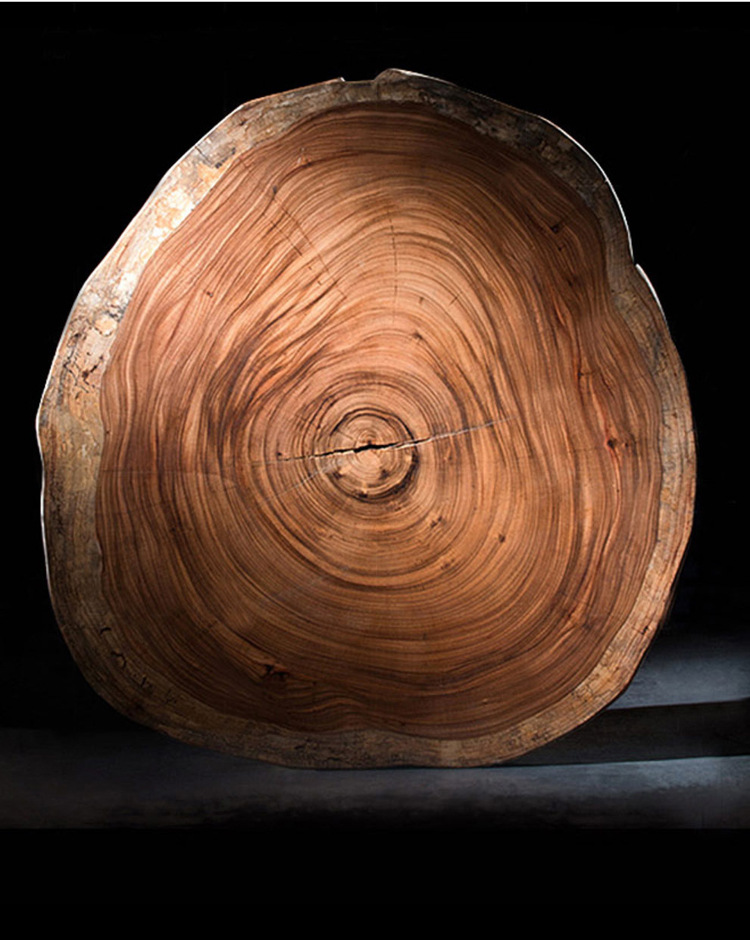 金丝胡桃木餐桌 新中式全实木餐桌椅组合 餐厅方圆两用多功能饭桌