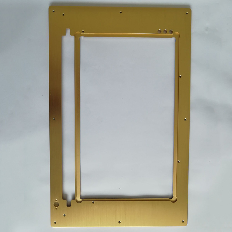 定制加工 讲机面板 铝合金面板 对讲机面板 镂空金属面板