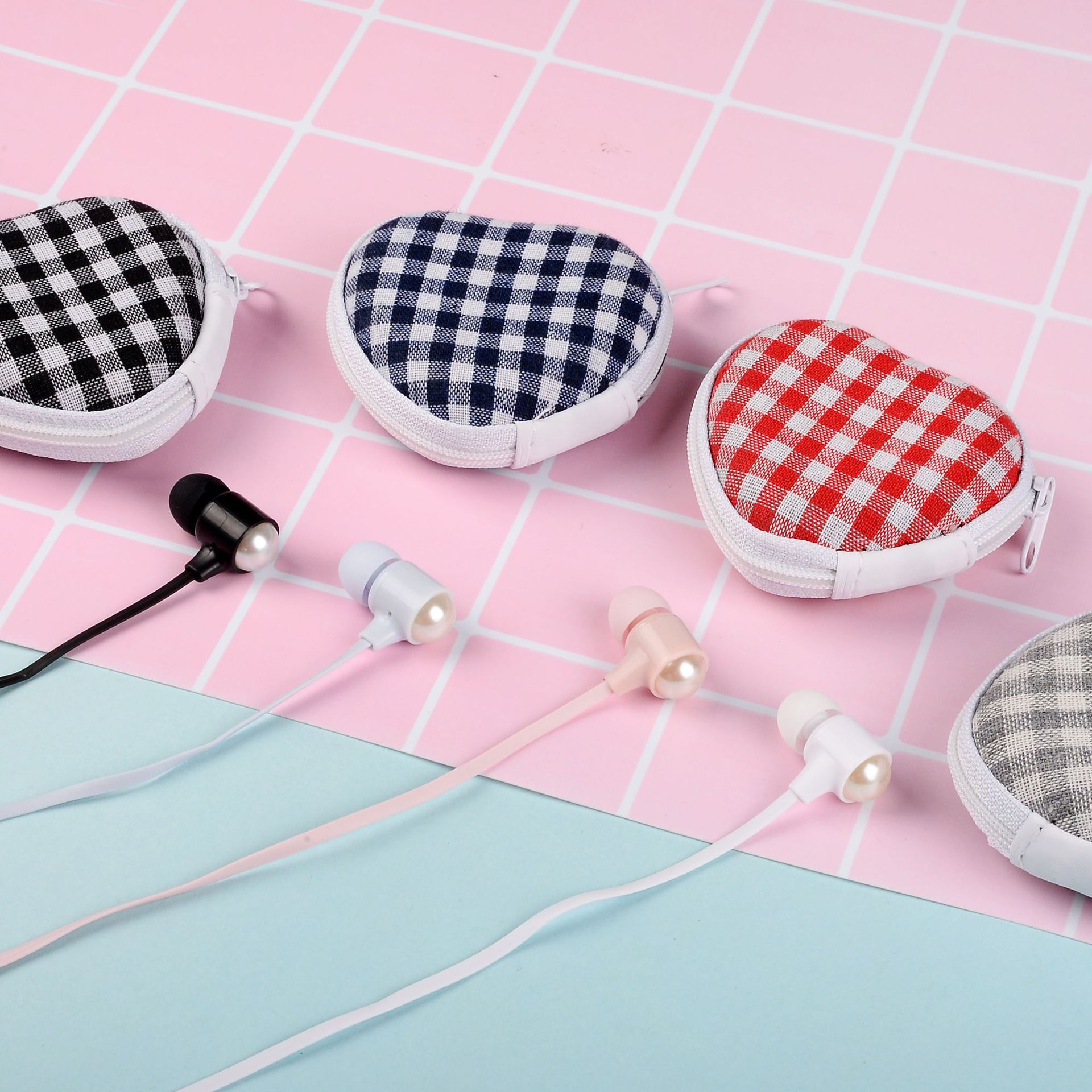 耳朵先森e-150小耳机创意新品珍珠入耳式耳机带麦克风耳塞