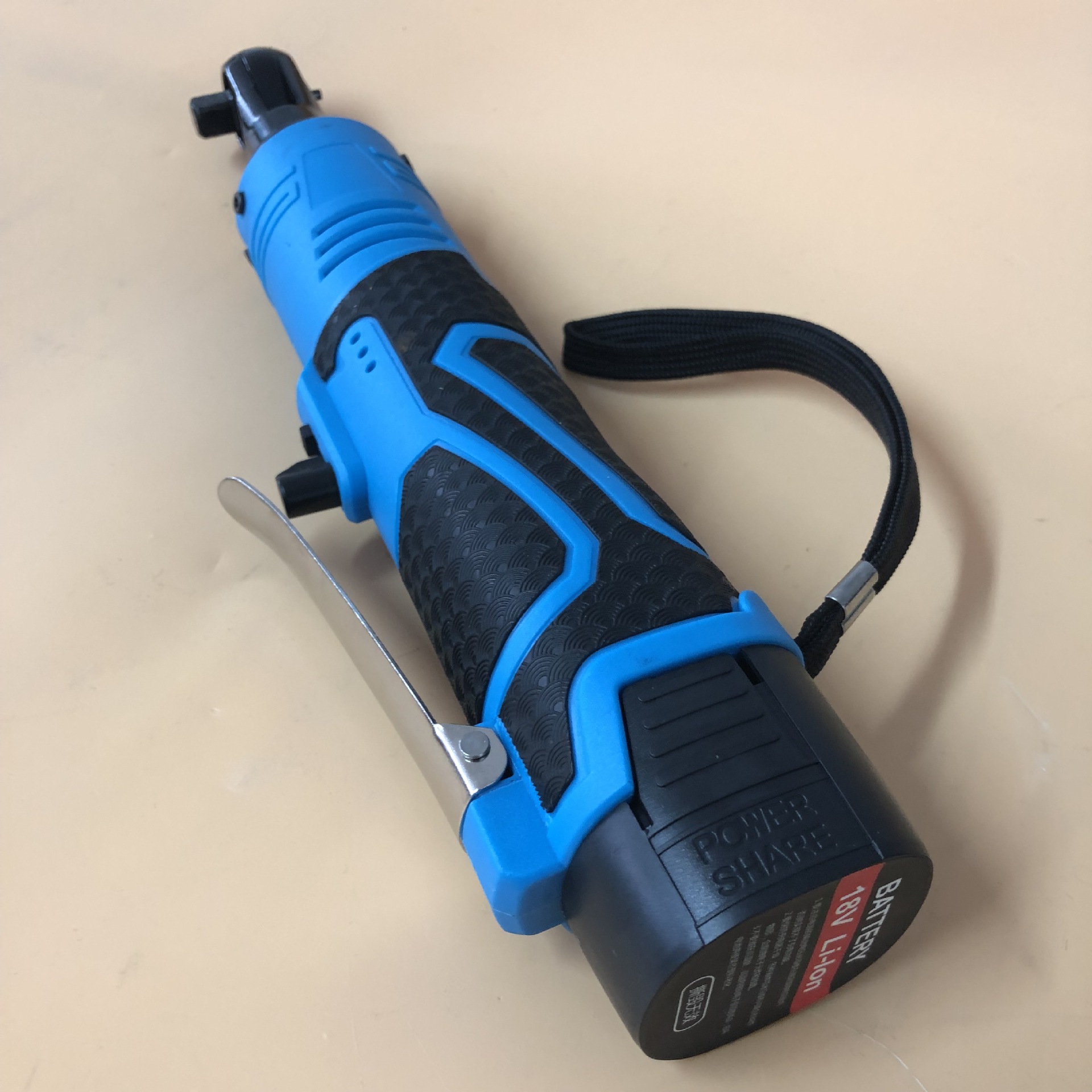 90度直角角向电动充电棘轮扳手12v/18v/28v锂电舞台桁架工具