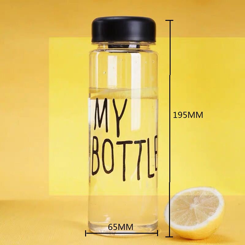 mybottle同款300ml500ml塑料水杯创意水杯带灯水杯