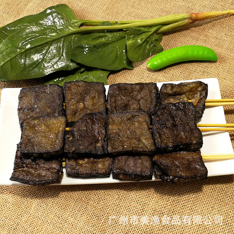 烧烤 臭豆腐串 冷冻 油炸 臭豆腐 千里香长沙臭豆腐 6包*20串/件