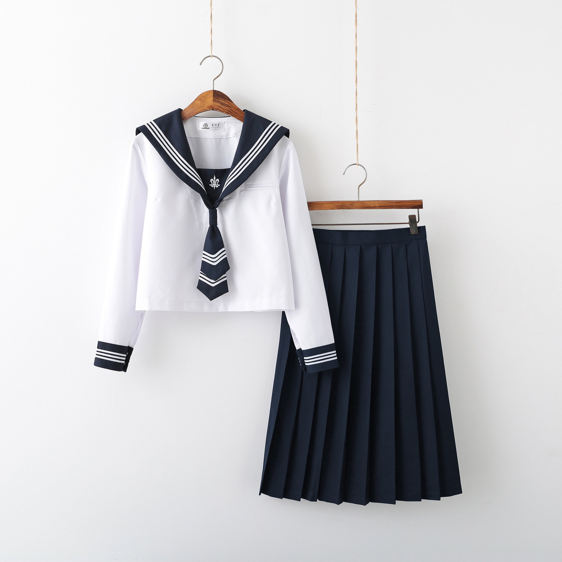 日系jk制服水手服三本软妹关西襟不良学院风校服班服舞台表演服