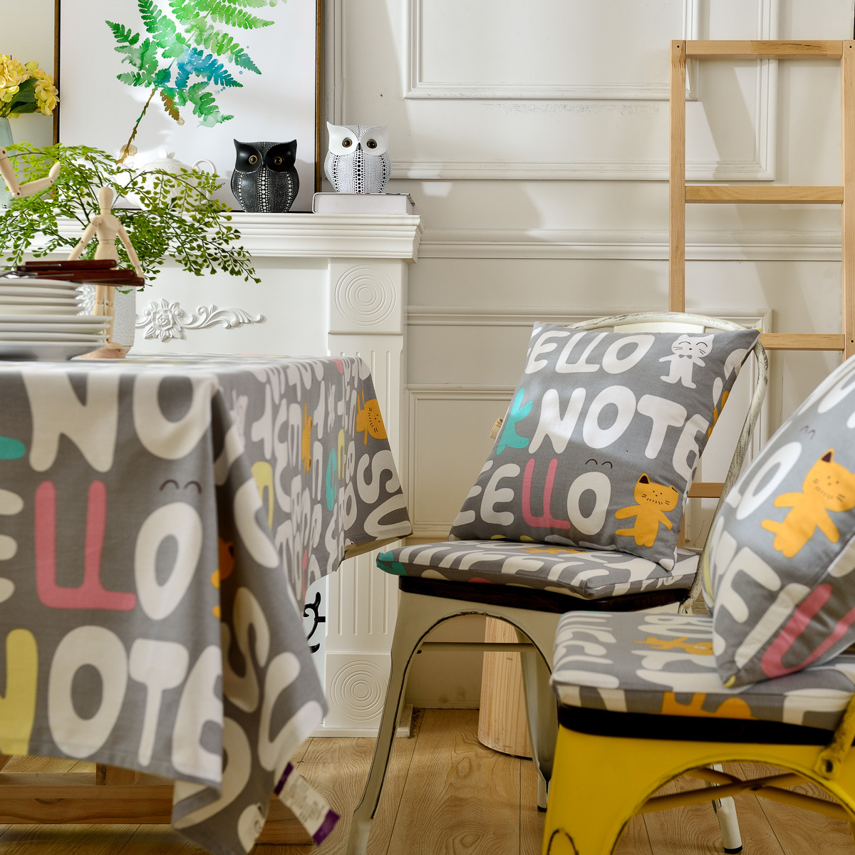 书桌家用 餐桌小茶几布纯棉布布布艺清新定制台布跨境批发桌布