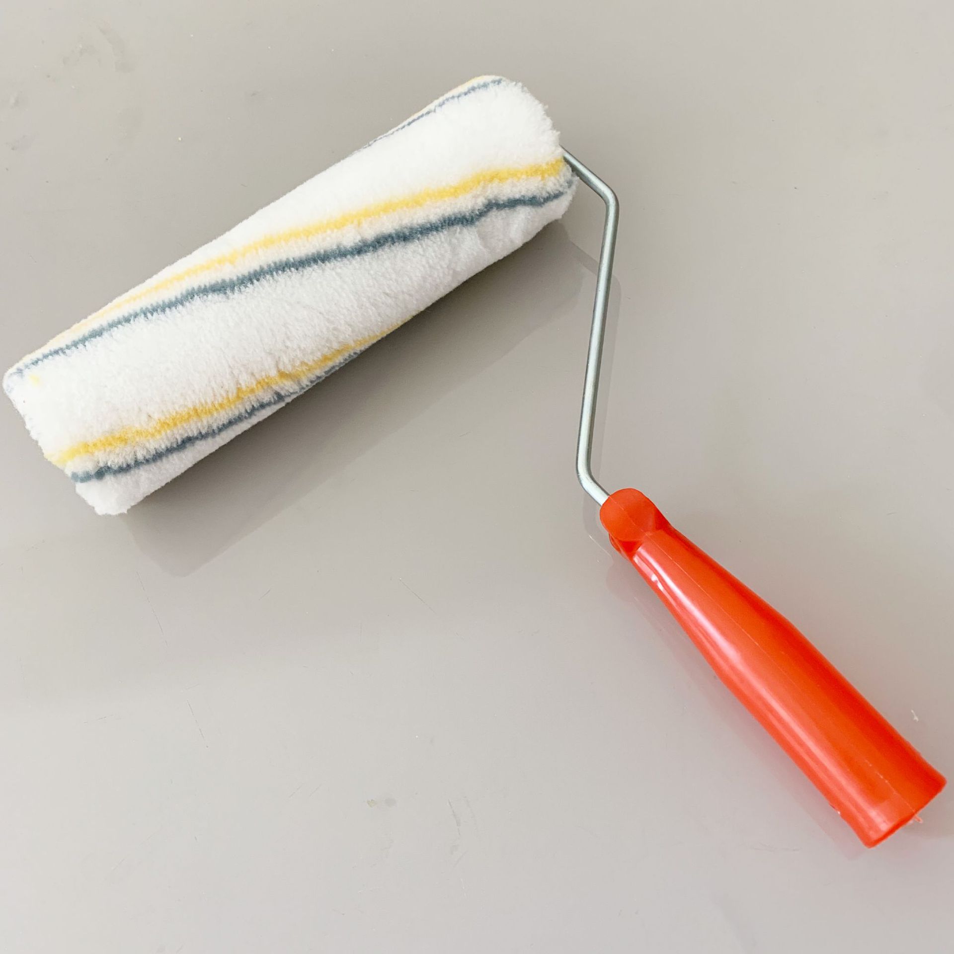 滚筒刷厂家定制批发9寸黄灰滚筒刷羊毛刷油漆刷乳胶涂料粉子刷