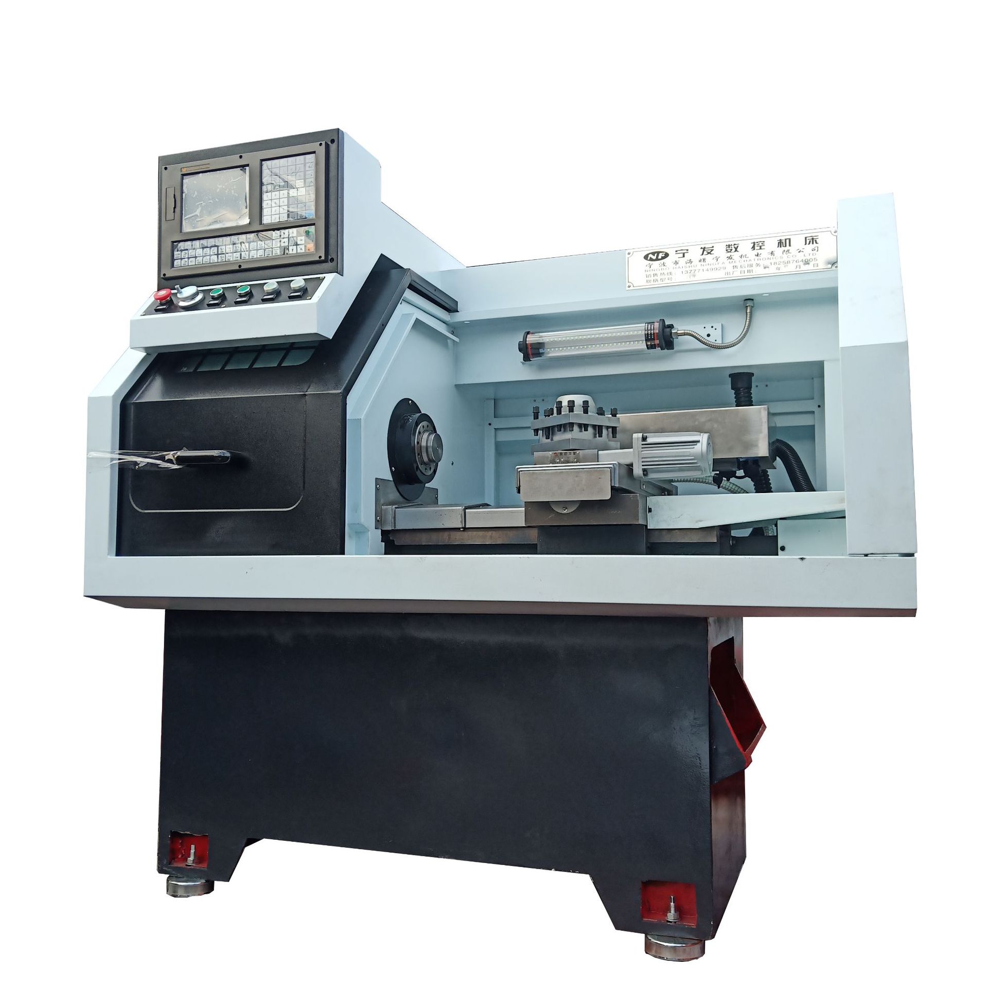 数控车床cjk0640华兴715总线数控机床车方机简易车铣机