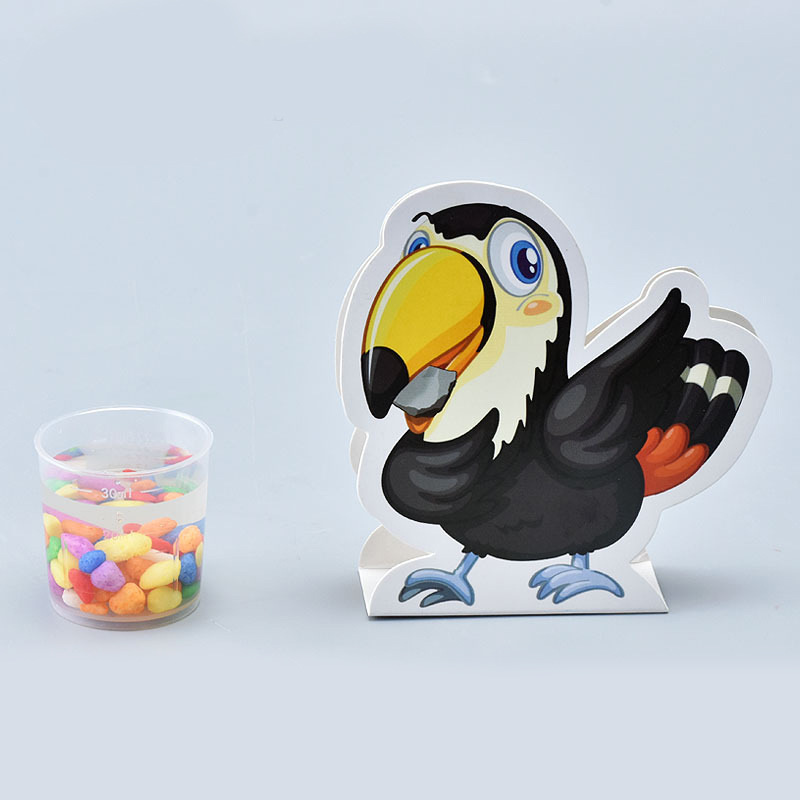 乌鸦喝水幼儿园科学实验科技小制作儿童玩具礼物源头厂家