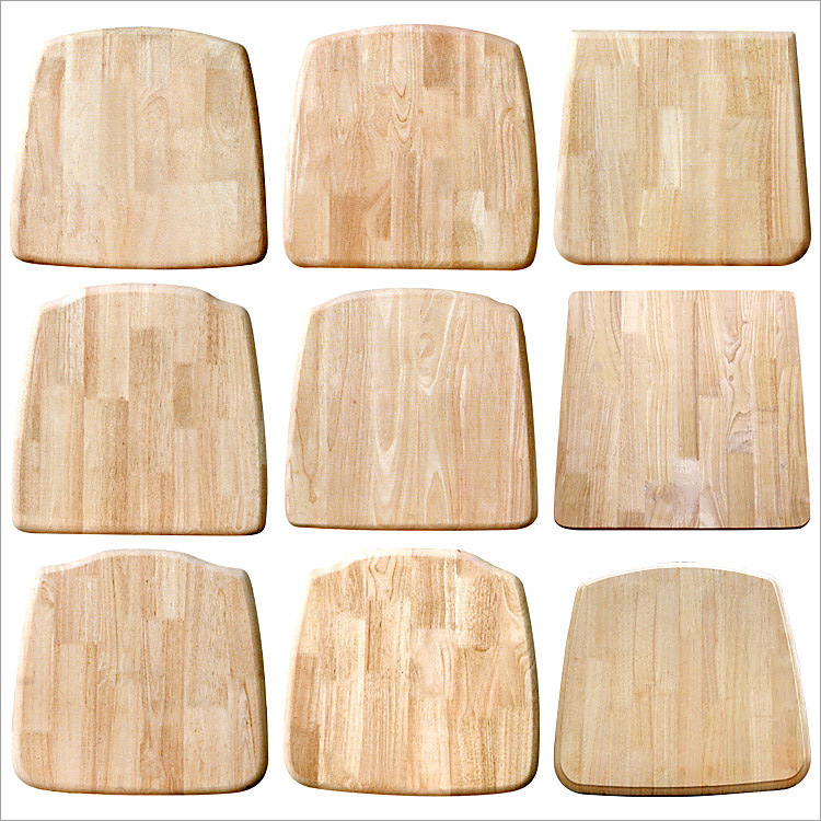 实木椅子面板坐板白坯橡木餐椅座板中式全实木白茬椅凳板特价批发