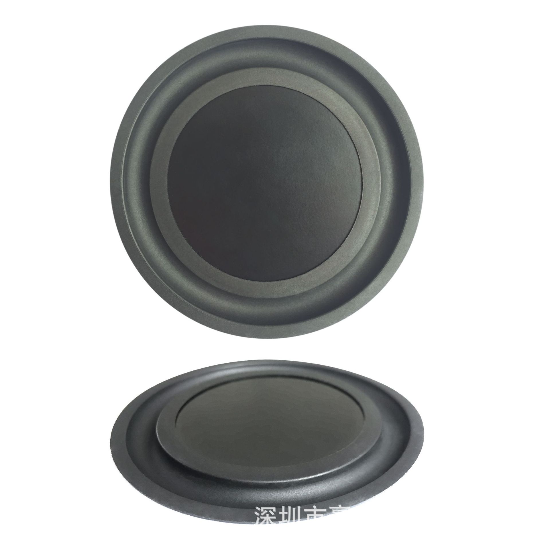 厂家直销φ75mm铁板振膜低音振膜被动盆低音辐射盆低音炮音箱振膜