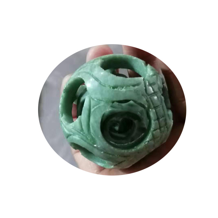 玉石摆件玉雕转运珠路路通转运球 办公桌家居摆设