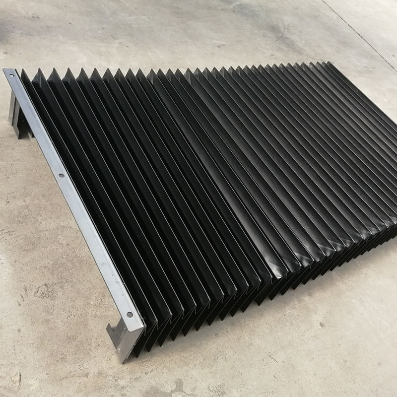 厂家定做风琴防护罩防护帘伸缩式风琴板机床防尘折布风琴防护罩