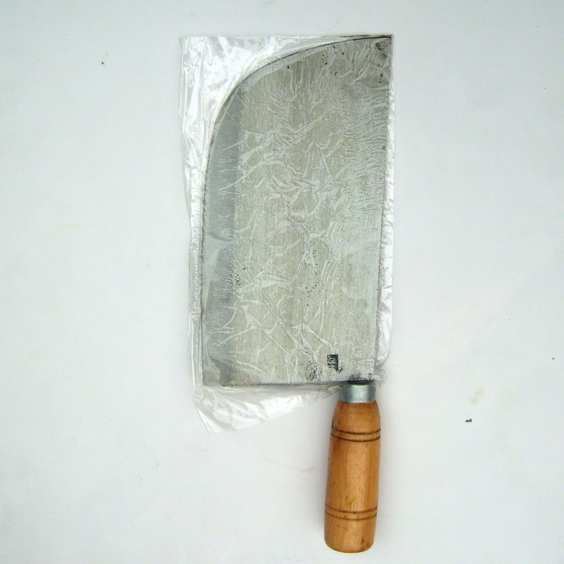 刘桥牌圆柄锻打3号圆头菜刀