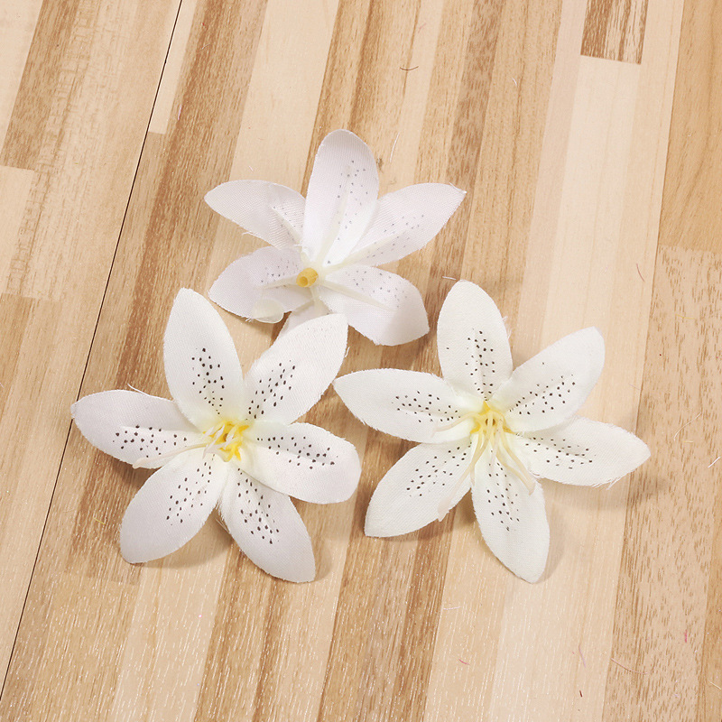 diy饰品头花喇叭花 桌面摆设6瓣小喇叭花 田园家居装饰花厂家批发