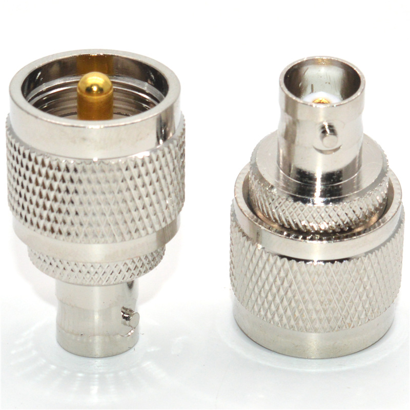射频转接头 sl16/bnc-jk sl16公头转q9头 uhf公转bnc母 m转bnc-jk