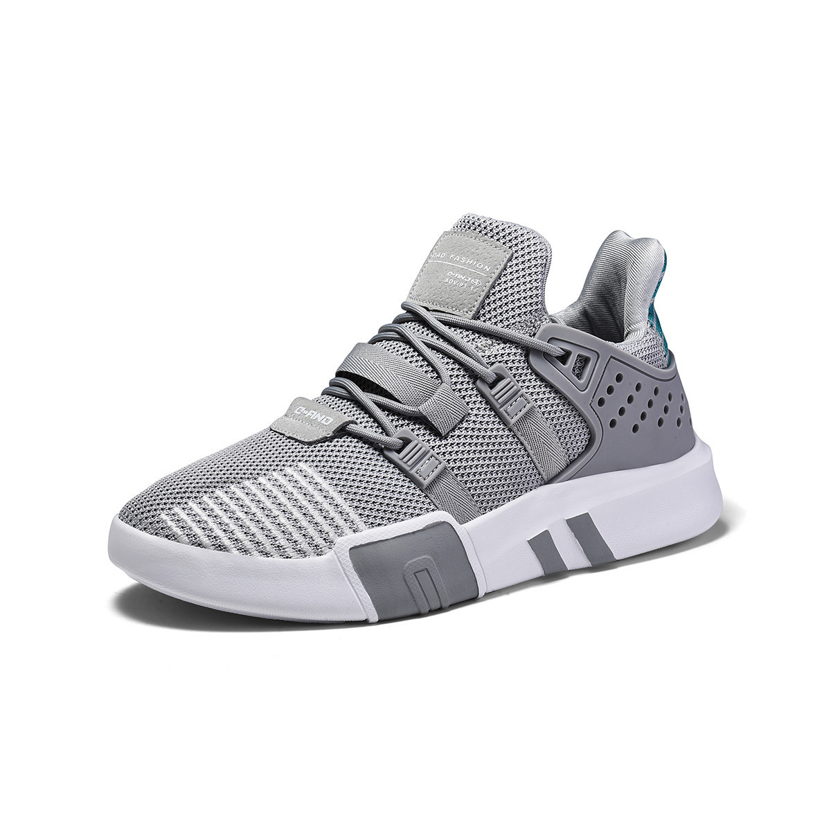 奇安达男鞋ins超火鞋子潮流跑步鞋百搭透气学生运动鞋休闲老爹鞋