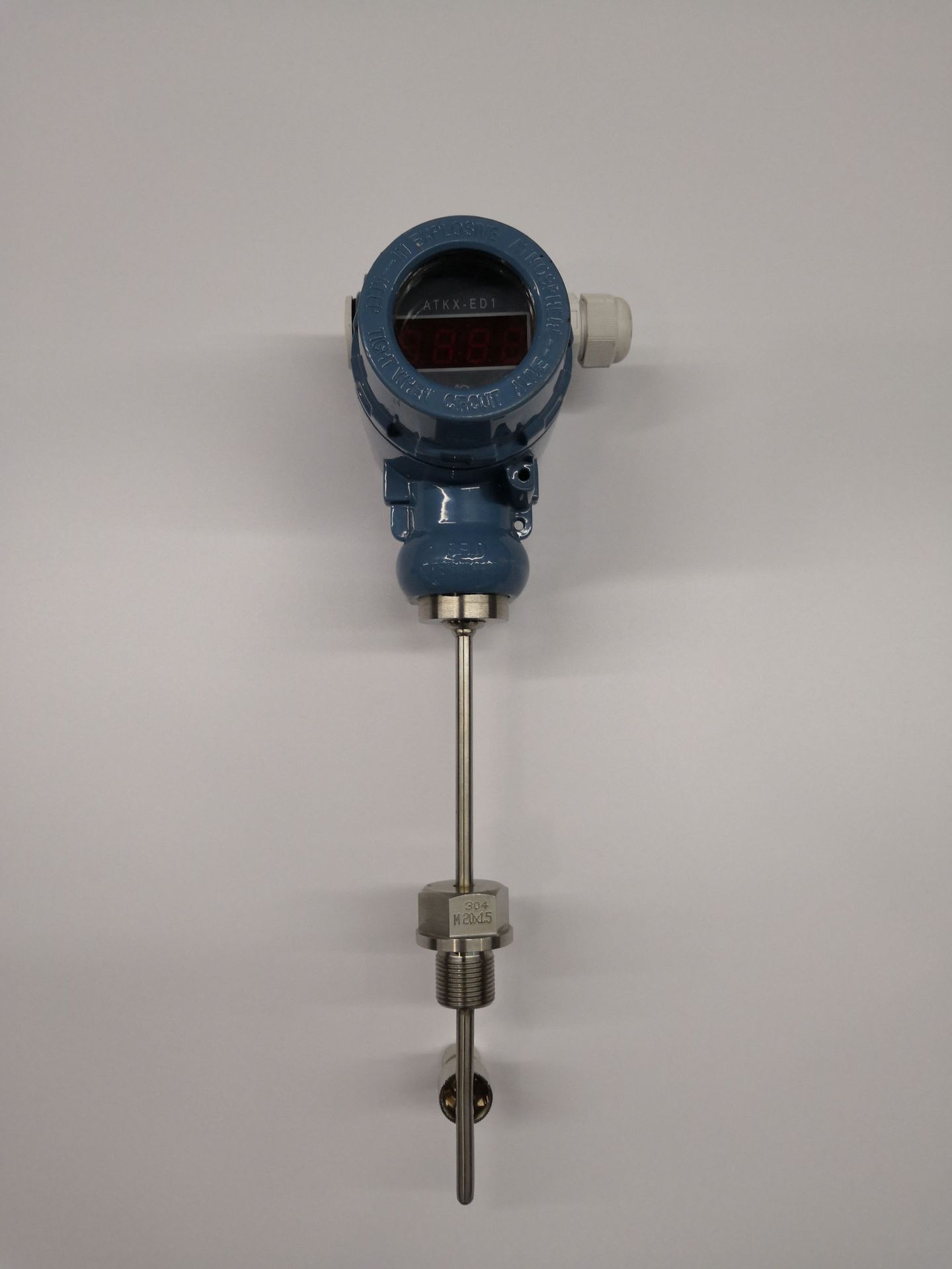 插入式防爆温度变送器 多种现行信号可选 气液冷热均可用