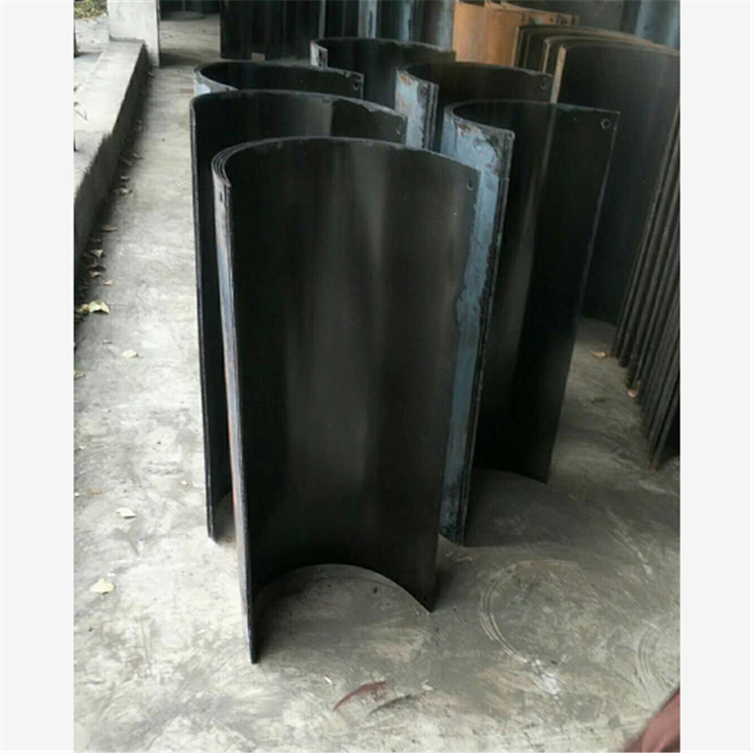 热销中搪瓷溜槽 u型煤溜子 专业现货矿用煤溜子防腐耐磨搪瓷溜槽