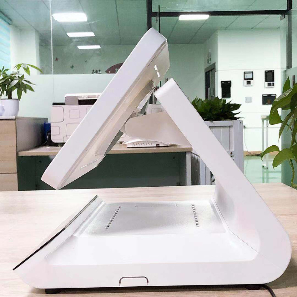 6寸双屏人证合一访客机人脸识别终端机人证核验车管所一体机