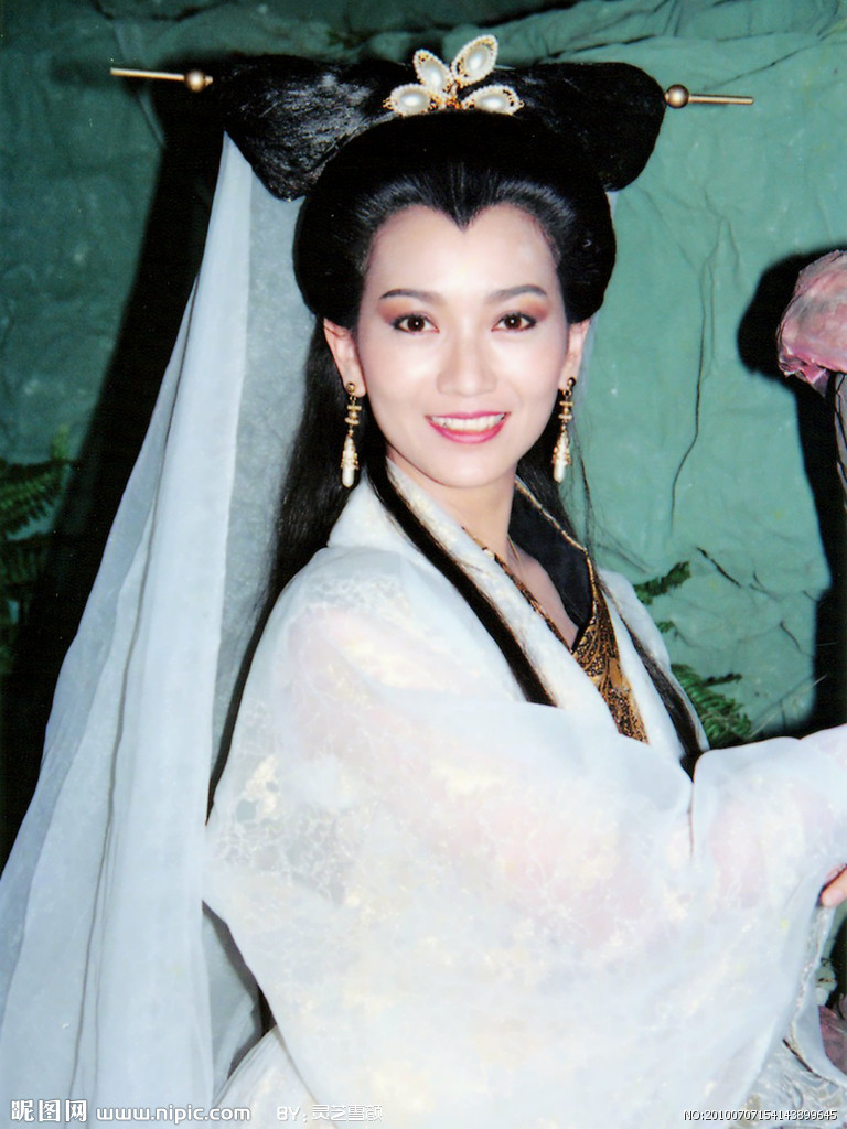 古装假发新白娘子传奇白素贞许仙小青飞天发髻影视影楼白 蛇旗头